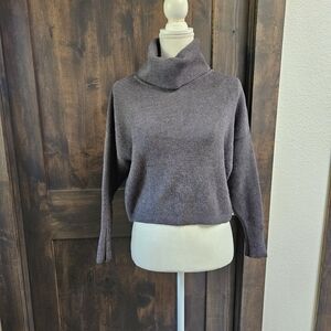 Zara Charcoal Cowl Neck Sweater